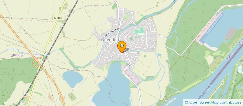 localisation de l'entreprise D.D NUANCE  OFFENDORF