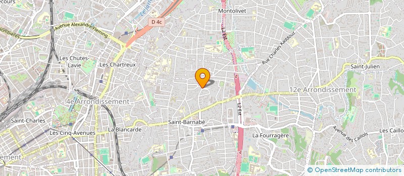 localisation de l'entreprise D & D REAL ESTATE  TOULON