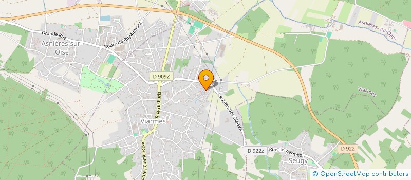 localisation de l'entreprise D&D RESIDENCE  VIARMES