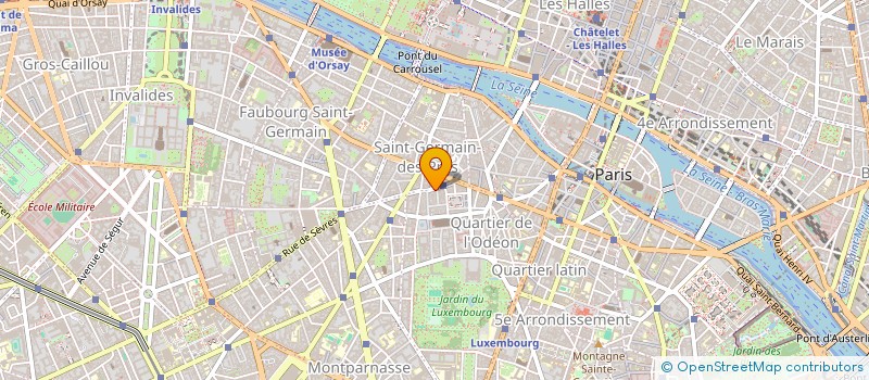 localisation de l'entreprise D.D.S.P.  PARIS