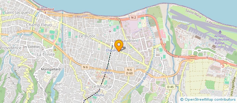 localisation de l'entreprise D&D SERVICES à SAINT-DENIS