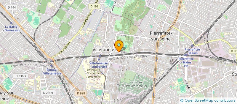 localisation de l'entreprise D&D SOLUTION à VILLETANEUSE