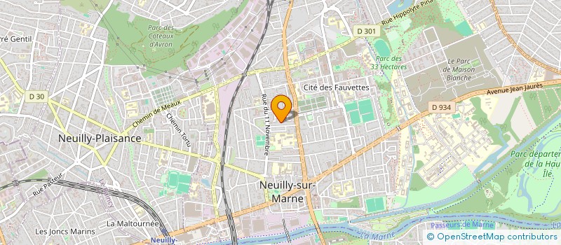 localisation de l'entreprise D&D ZERHAT à NEUILLY-SUR-MARNE