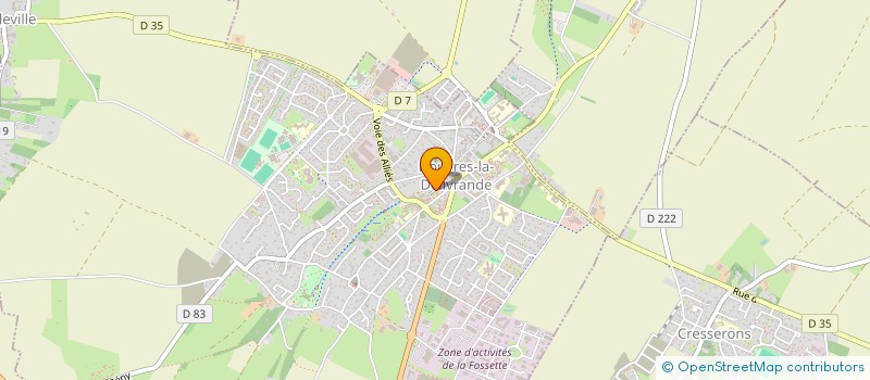 localisation de l'entreprise D-DAY DIVING  DOUVRES-LA-DELIVRANDE