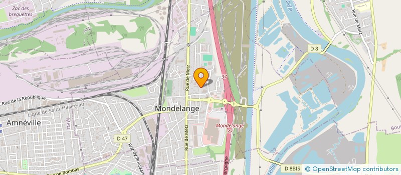 localisation de l'entreprise D. DEPANNAGE MULTISERVICES  TREMERY