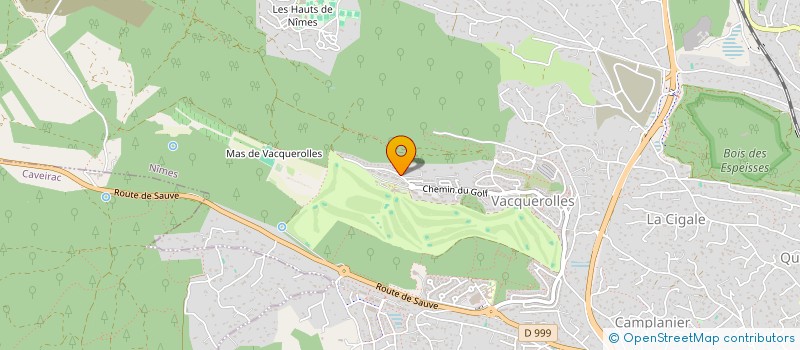 localisation de l'entreprise D DETECTION à NIMES