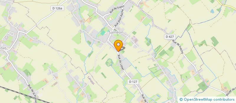 localisation de l'entreprise D. DIAGS IMMOS  SAMEON