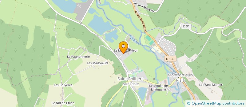 localisation de l'entreprise D&E  SAINT-PHILBERT-SUR-RISLE