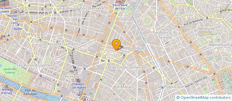 localisation de l'entreprise D.E.A à PARIS