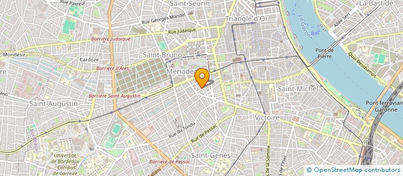 localisation de l'entreprise D.E.C à BORDEAUX