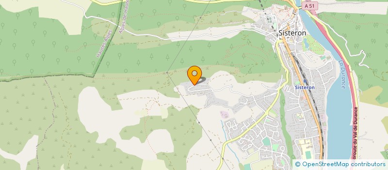 localisation de l'entreprise D.E.C.K DURANCE RIED  SISTERON