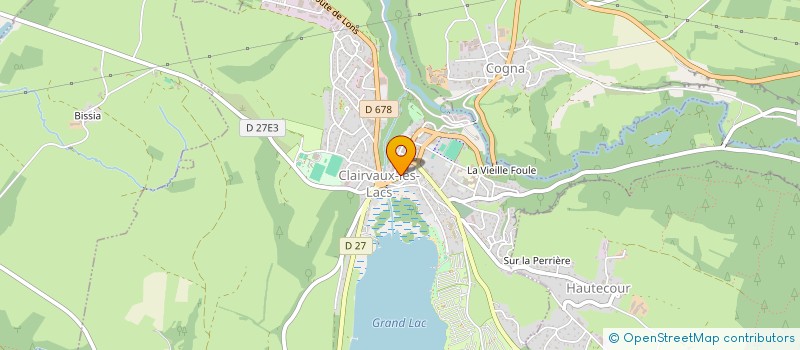 localisation de l'entreprise D.E.C.M.S.  PONT-DE-POITTE