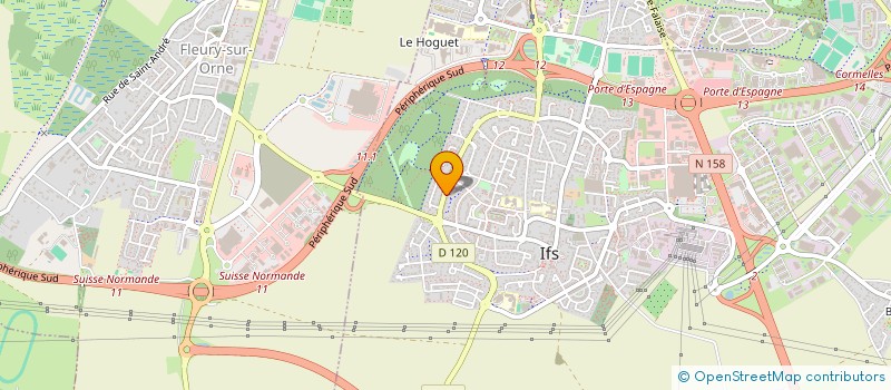 localisation de l'entreprise D.E.L.  IFS