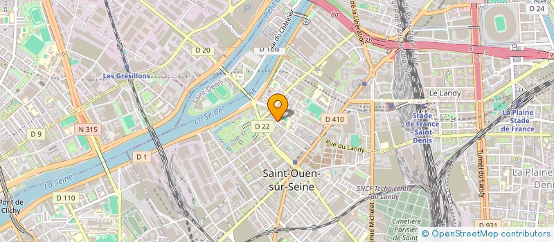localisation de l'entreprise D E L à SAINT-OUEN-SUR-SEINE