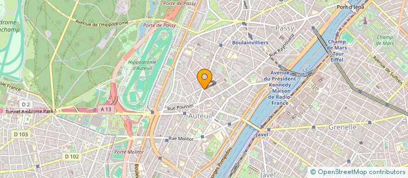 localisation de l'entreprise D.E.L. CIE  PARIS