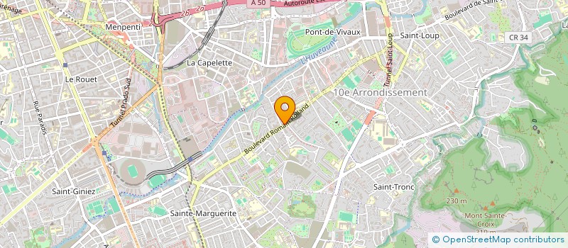 localisation de l'entreprise D.E.M.P à MARSEILLE
