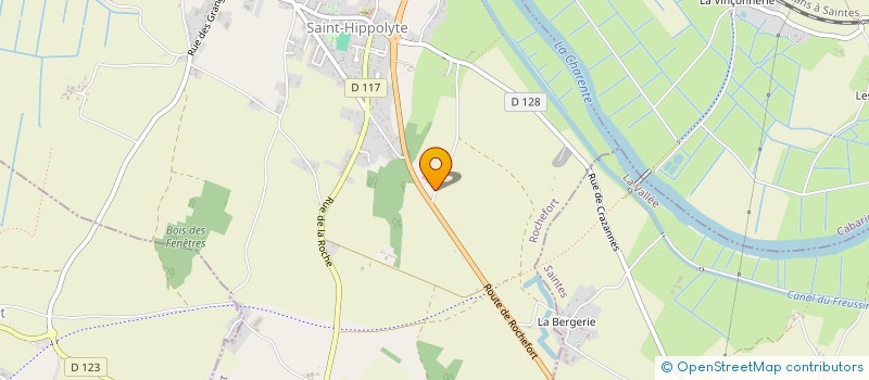 localisation de l'entreprise D.E.M - RENOV  SAINT-HIPPOLYTE