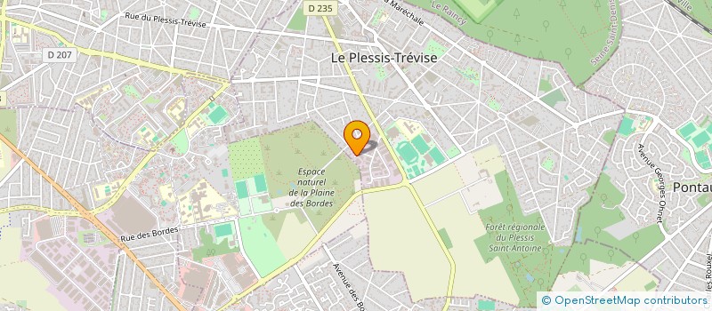 localisation de l'entreprise D.E.M.Y à LE PLESSIS-TREVISE