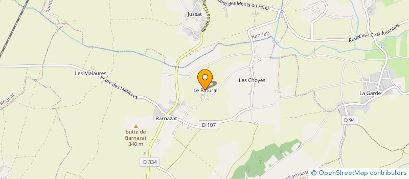 localisation de l'entreprise D E P PANN  SAINT-DENIS-COMBARNAZAT