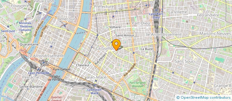 localisation de l'entreprise D E R L à LYON