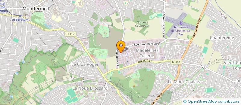 localisation de l'entreprise D.E.S CONSTRUCTIONS à CHELLES