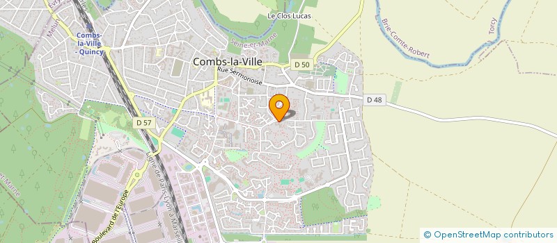 localisation de l'entreprise D.E.S.N. à COMBS-LA-VILLE