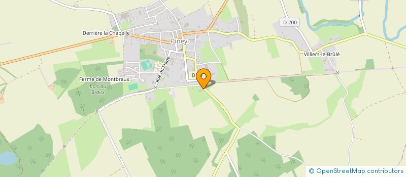 localisation de l'entreprise D E S S  PINEY