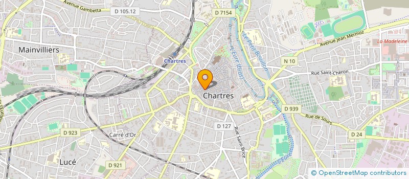 localisation de l'entreprise D.E.S.S. à CHARTRES