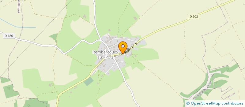 localisation de l'entreprise D.E SPORT AUTO à REMBERCOURT-SOMMAISNE