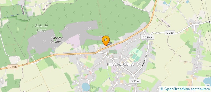 localisation de l'entreprise D E T à FLINES-LEZ-RACHES
