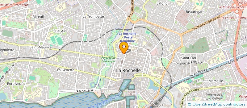 localisation de l'entreprise D.E.T.DIRECTION-EXECUTION-TRAVAUX à LA ROCHELLE