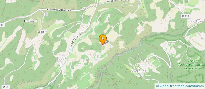 localisation de l'entreprise & D'EAU FRAICHE  BUOUX