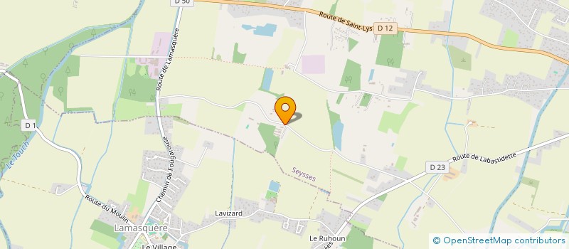 localisation de l'entreprise D'ECHOS EN DETOURS  FONSORBES