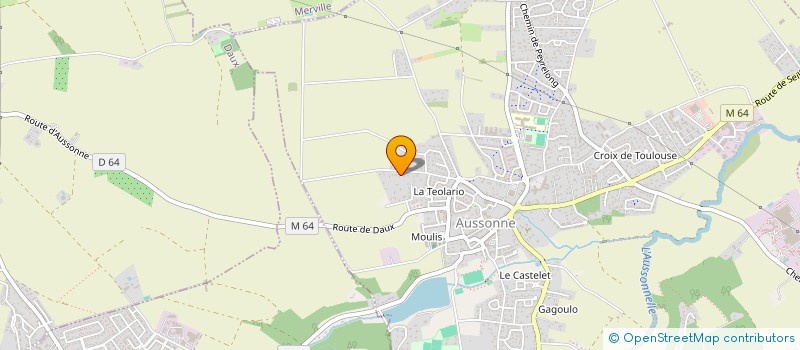 localisation de l'entreprise D ECO BOIS à AUSSONNE