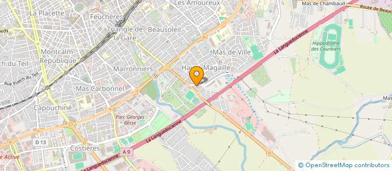 localisation de l'entreprise D'ECO FLAMMES  NIMES