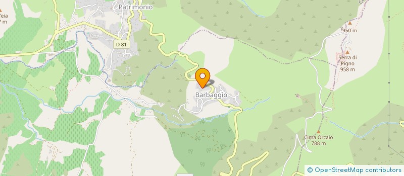 localisation de l'entreprise D'ECO PEINTURE à BARBAGGIO