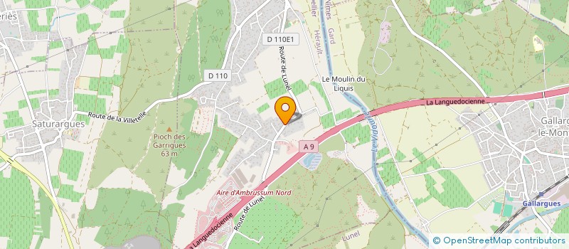 localisation de l'entreprise D'ECOROUTE à VILLETELLE