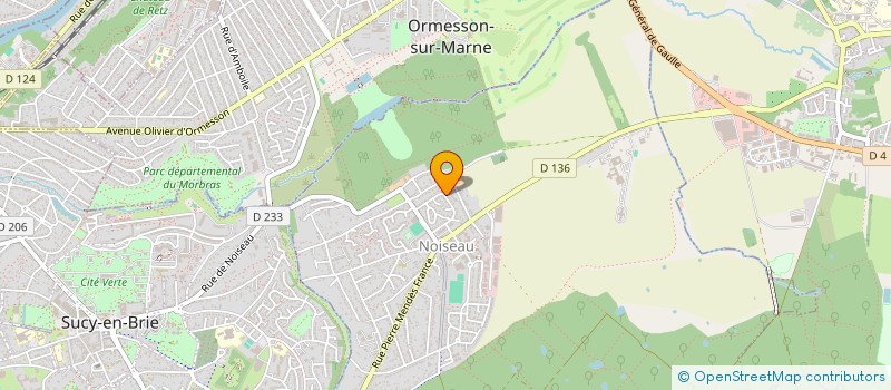 localisation de l'entreprise D&EL CONSULTING  NOISEAU