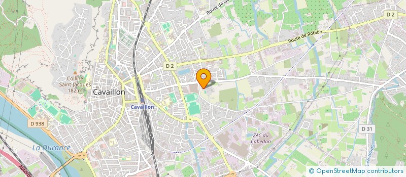 localisation de l'entreprise D'ELIO  CAVAILLON