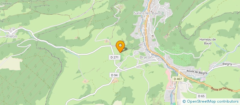 localisation de l'entreprise D'EN COURVERY à DOURNON