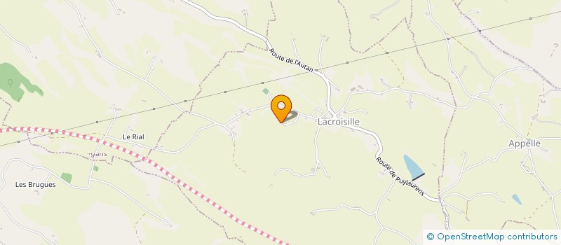 localisation de l'entreprise D'EN GOUGNET à LACROISILLE