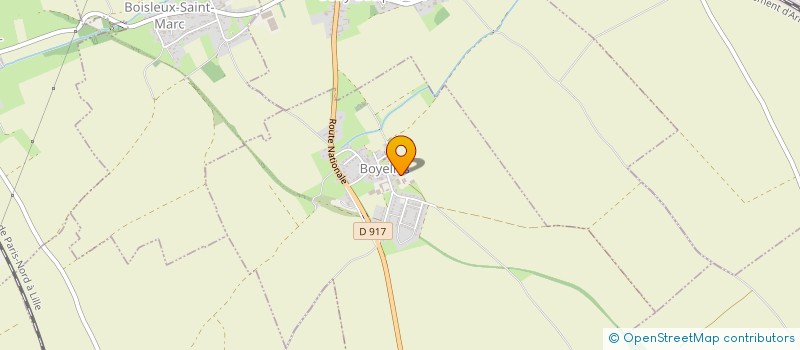 localisation de l'entreprise D'EN HAUT  BOYELLES