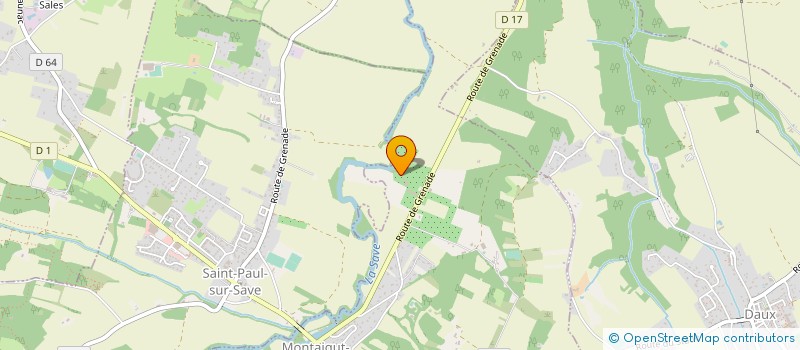 localisation de l'entreprise D'ENGANDOU  MONTAIGUT-SUR-SAVE
