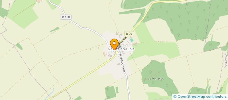 localisation de l'entreprise D'ENTRE LES DEUX FONTAINES à NAIVES-EN-BLOIS