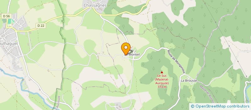 localisation de l'entreprise D'ESBOYER à CHASSAGNES