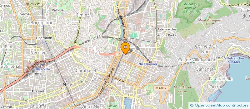 localisation de l'entreprise D'EST EN OUEST à NICE
