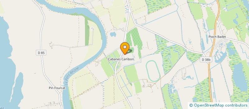 localisation de l'entreprise D ET C à SAINTES-MARIES-DE-LA-MER