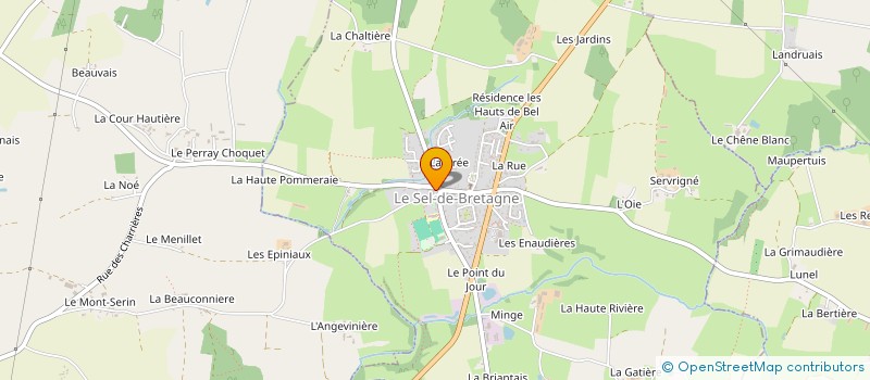 localisation de l'entreprise D ET G  LE SEL-DE-BRETAGNE