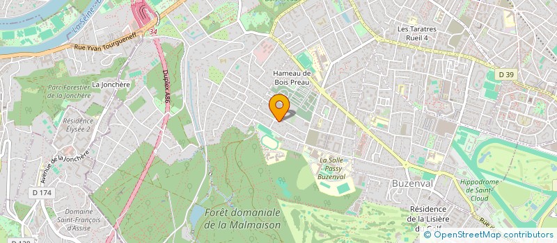 localisation de l'entreprise D ET G IMMOBILIER à RUEIL-MALMAISON