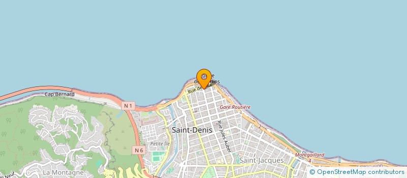 localisation de l'entreprise D.ET M. ASSOCIES  SAINT-DENIS